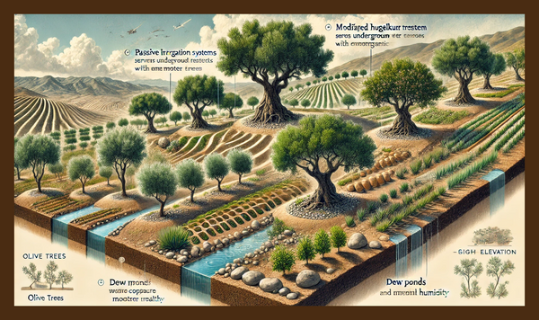 Semi-Arid, High-Elevation, Passive Irrigation Orchard